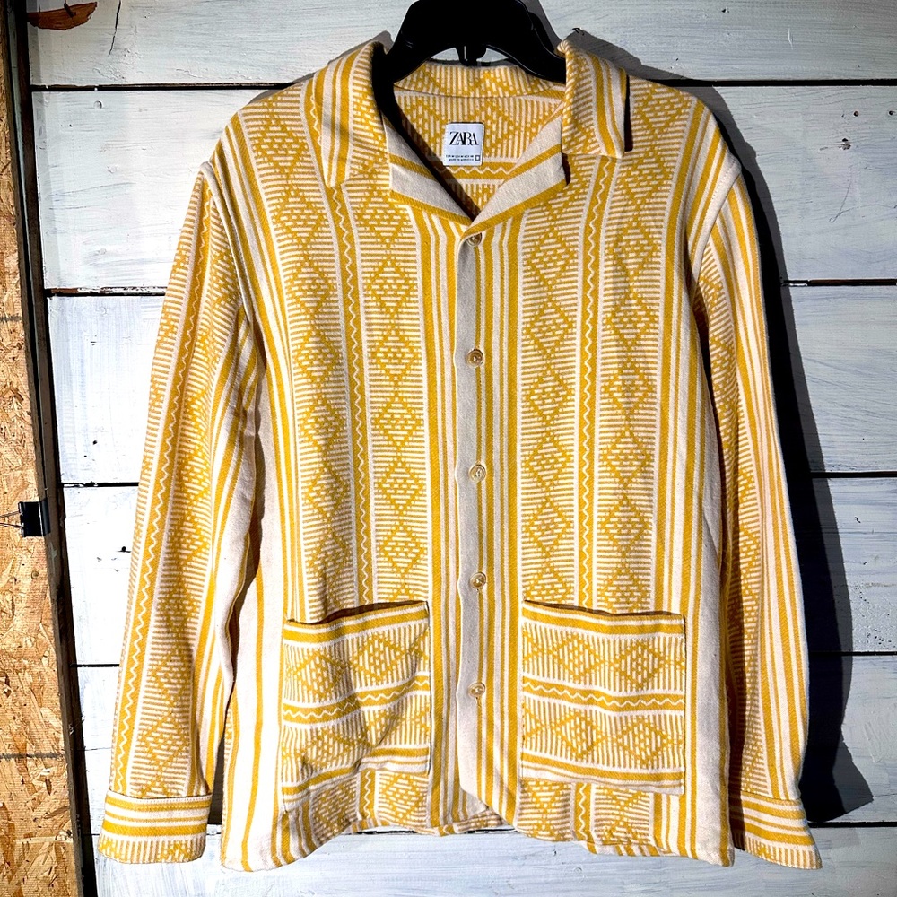 Zara Long Sleeve Button-up Shirt